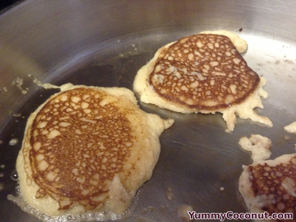 Yummy how and  Coconut pancakes milk Recipe with   Pancakes to Coconut no Flour make flour